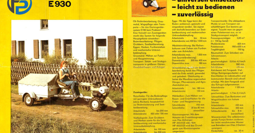 Fortschritt E930: Der moderne Traktor für die Landwirtschaft