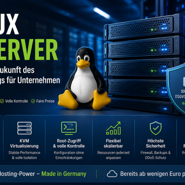 Linux V-Server 2026: Warum Sie die Zukunft des Webhostings neu definieren
