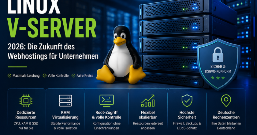 Linux V-Server 2026: Warum Sie die Zukunft des Webhostings neu definieren