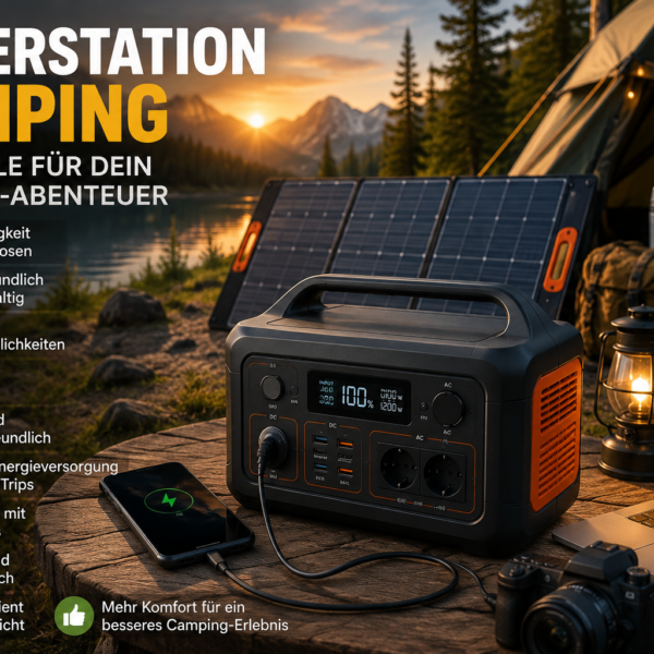 Powerstation Camping: Die 10 wichtigsten Vorteile für dein Outdoor-Abenteuer